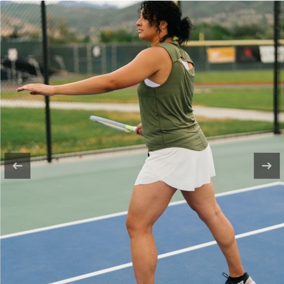 Zyia skort white medium - Picture 2 of 2